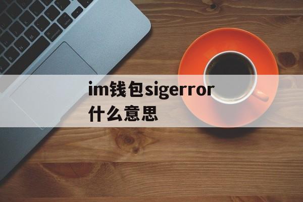 im钱包sigerror什么意思的简单介绍