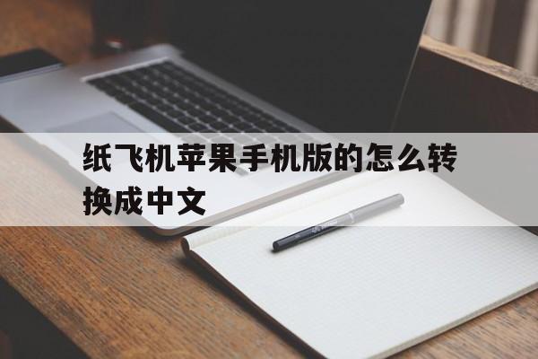 纸飞机苹果手机版的怎么转换成中文的简单介绍